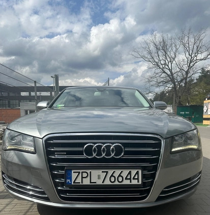 Audi A8 cena 79600 przebieg: 225300, rok produkcji 2012 z Kosów Lacki małe 254